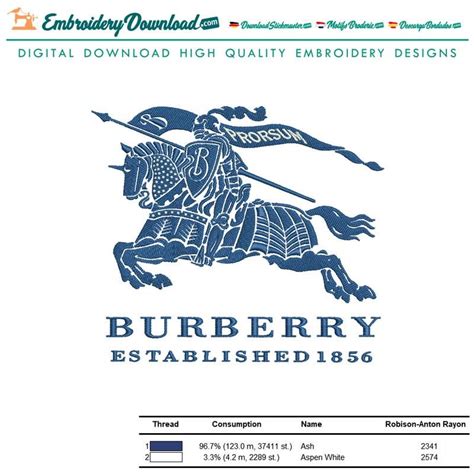 burberry colored embroidery|Burberry Embroidery Logo .